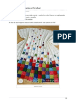 Ctejidas - Co-Patrón 713 Manta A Crochet