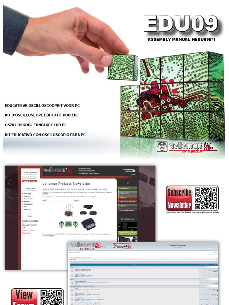 Assembly Manual Edu09 | PDF