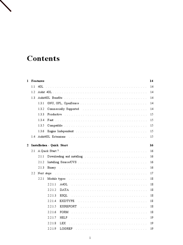 Aubit 4GL Overview and Installation Guide | PDF | System Software ...