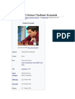 The Force of Gênius Vladimir Kramnik