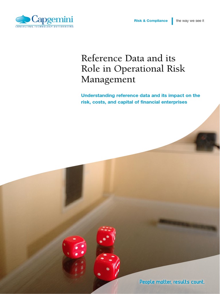 Reference Data and Its Role in Operational Risk Management PDF | PDF ...