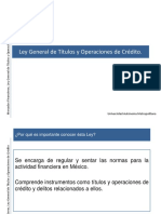 Ley General de Titulos y Operaciones de Credito