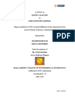 Download A Project on Equity Analysis by sam4839 SN36888616 doc pdf