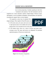 Seismic Data Acquisition