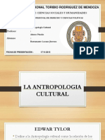 La Antropologia Cultural