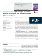 Estimation of Electrolytic Hydrogen Production Potential in Venezuela From Renewable Energies