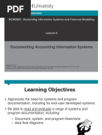 ACW2851 Accounting Information Systems and Financial Modelling