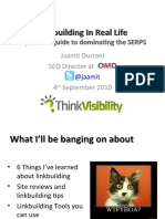 Link Building in Real Life - Think Visibility 04-09-10