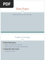 Lecture05 Data Types