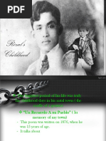 Rizal's Childhood