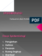 Epidemiologi Frekuensi & Distribusi