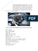 2018 Replica Reloj Revision - TAG Heuer Aquaracer 300M WAF1110.BA0800