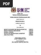 Contoh Kertas Kerja - Rancangan Perniagaan Projek Tanaman 