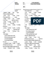 Choose The Best Answer To Complete Each Sentence by Circling A, B, C or D: Choose The Best Answer To Complete Each Sentence by Circling A, B, C or D