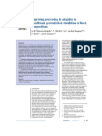 Improving Processing by Adaption To Conditional Geostatistical Simulation of Block Compositions