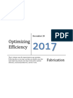 Optimizing Efficiency: Fabrication
