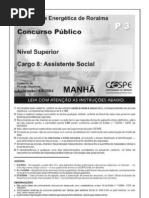 CIA ENERGÉTICA DE RORAIMA - CESPE