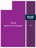 Catalog Editura Crux Publishing 2018