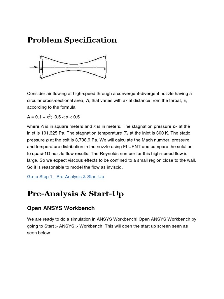 Compressible Flow in A Nozzle | PDF | Fluid Dynamics | Mechanics