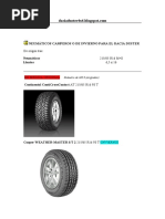 Download Duster 4x4 tyres neumaticos all terrain at daciaduster4x4blogspotcom by dacia4x4 SN36891280 doc pdf
