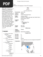 Thai Language - Wikipedia, The Free Encyclopedia