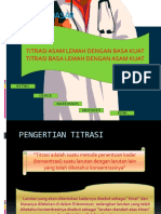 Konsep Dasar Titrasi