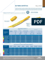 Eslinga de Fibra Plana (Spanset)