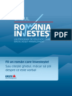 ERSTE ASSET MANAGEMENT - Ghid Romania Investeste Iunie 2016