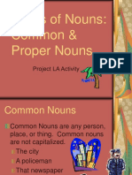 Comon ProperNouns