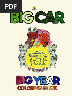 Big Car 2015 Coloring Book 