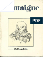 11 - Montaigne - Coleção Os Pensadores