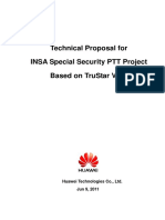 TruStar Technical Proposal for INSA Special Security PTT