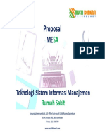 Proposal Produk MESA 2018