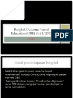 Taklimat OBE Constructive Alignment