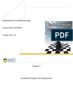 Module 5 Laws and Institutional Support