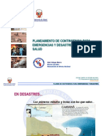 23 Planeamiento Contingencia Emergencias Desastres Sector Salud.ppt
