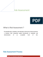 Lecture 4 Risk Assessments