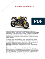 Conducción de Motocicletas Con Fisica