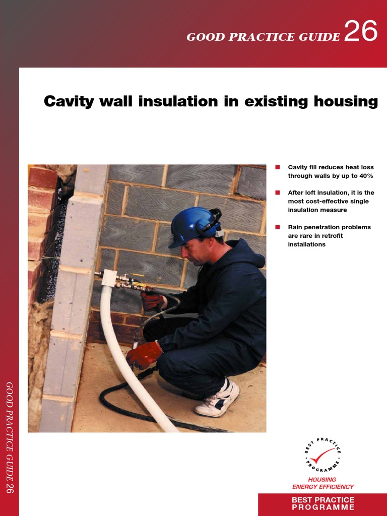 Cavity Wall Insulation Best Practices | PDF | Building Insulation ...