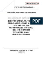 TM 5-4610-221-12 Water Purification PDF