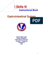 Clinical Skills III: Gastrointestinal System