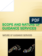 Scope and Nature of Guidance Services PDF