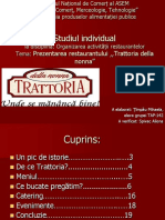 Prezentarea Restaurantului Trattoria Della Nonna