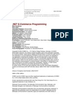 Download Net E-commerce Programming by White Snow SN36893752 doc pdf