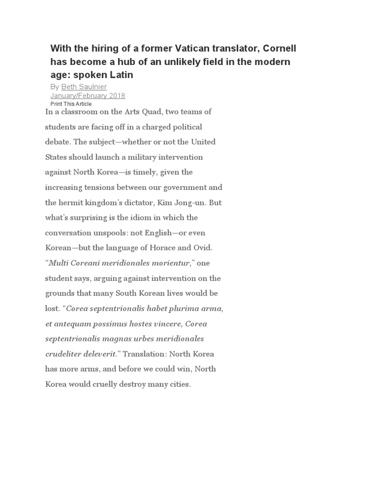 Living Language PDF Latin Classics