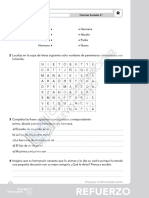 Ciencias Sociales, Tema 1, Ejercicios de Refuerzo y Ampliación