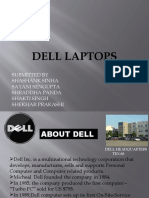 Dell Laptops: Submitted by Shashank Sinha Sayani Sengupta Shraddha Panda Shakti Singh Shekhar Prakashi