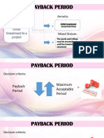 Payback Period