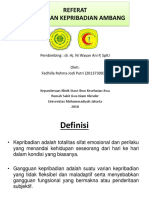 Referat Gangg - Kepribadian Ambang