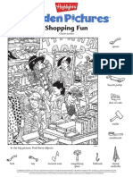 Hidden Picture Shopping Fun PDF